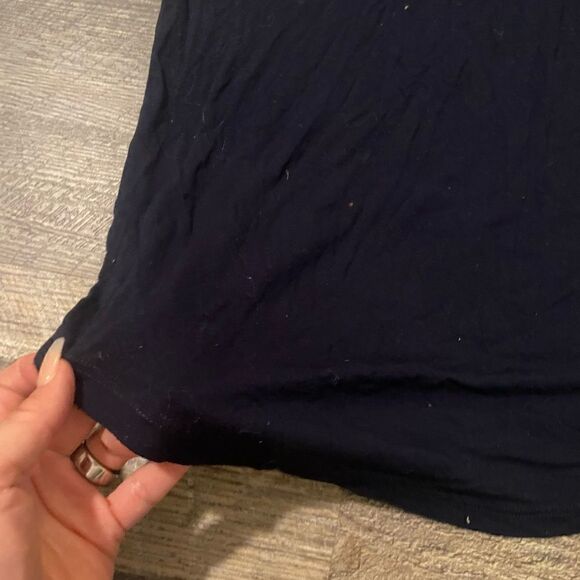 [splits 59] navy racer back tank EUC#2 - Picture 3 of 5